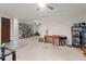 Living room with hardwood floors and a ceiling fan at 2616 Landington Nw Way, Duluth, GA 30096
