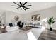 Bright living room with hardwood floors, comfortable seating, and large windows at 4562 Spring St, Acworth, GA 30101