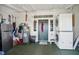 Laundry room with washer, dryer, and extra storage at 14299 Highway 36, Covington, GA 30014