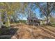 A rustic shed nestled in the backyard at 14299 Highway 36, Covington, GA 30014