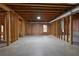 Unfinished basement with exposed framing and plumbing at 3224 Wooded Glen Se Ct, Smyrna, GA 30082