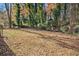 Spacious backyard with mature trees at 1425 Cobb Branch Dr, Decatur, GA 30032