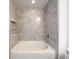Bathroom with tub and shower at 361 17Th Nw St # 1618, Atlanta, GA 30363
