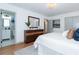 Main bedroom with ensuite bathroom and walk-in closet at 3645 Aldea Dr, Decatur, GA 30032
