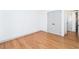 Well-lit bedroom with hardwood floors and ample closet space at 3645 Aldea Dr, Decatur, GA 30032