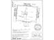 Plot map showing property lines and building location at 3645 Aldea Dr, Decatur, GA 30032