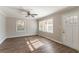Bright living room with hardwood floors and neutral walls at 4252 Lamar St, Decatur, GA 30035