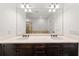 Double vanity bathroom with a large mirror and plenty of counter space at 1025 E Club Ne Ct, Atlanta, GA 30319