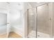 Bathroom with tub and a large walk-in shower at 7065 Brushwood Bnd, Lithonia, GA 30058
