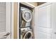 Convenient in-unit laundry with stackable washer/dryer at 855 Peachtree Ne St # 2306, Atlanta, GA 30308