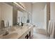 Double vanity bathroom with soaking tub and a separate shower at 260 Wildcat Lake Dr, Lawrenceville, GA 30043