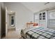 Spacious bedroom with large windows and ample closet space at 260 Wildcat Lake Dr, Lawrenceville, GA 30043