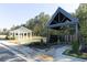 Modern mailbox area with a covered structure and landscaping at 406 Newland Way, Acworth, GA 30102