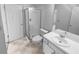 Bathroom with shower, toilet and vanity at 4279 Orchard Grv, Stone Mountain, GA 30083