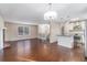 Eat in kitchen with granite countertops and stainless appliances at 2326 Chestnut Log Dr, Lithia Springs, GA 30122