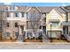 Row of townhomes with brick and siding exteriors at 4192 Integrity Way, Powder Springs, GA 30127
