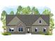 Ranch-style home with green siding and a gray roof at 168 Silvercrest Dr, Acworth, GA 30101