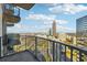 Enjoy stunning city views from this private balcony at 400 W Peachtree Nw St # 2814, Atlanta, GA 30308