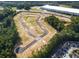 Aerial view of new home community with roads and lots at 3310 Greyton Dr, Buford, GA 30519