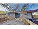 Newly built deck with access from sliding glass doors at 1864 Pinedale Pl, Decatur, GA 30032