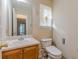 Clean bathroom with updated toilet and vanity at 5439 Village Rdg, Fairburn, GA 30213