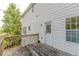 Wooden deck with exterior door access at 5439 Village Rdg, Fairburn, GA 30213