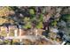 Aerial view of property and surrounding houses at 2080 Bluffton Way, Decatur, GA 30035