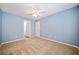 Well-lit bedroom with access to a hallway bathroom at 45 Eagle Glen Ne Dr, Cartersville, GA 30121