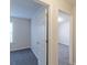 Hallway with two bedrooms and neutral colors at 3757 Harvest Dr, Decatur, GA 30034