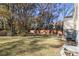 Spacious backyard with large trees and wooden fence at 2487 Spring Garden Sw Dr, Atlanta, GA 30315