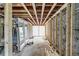 Basement under renovation, showing new window and framing at 1273 Anchor Sw Ter, Atlanta, GA 30311