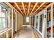 Unfinished basement with exposed stone and new framing at 1273 Anchor Sw Ter, Atlanta, GA 30311