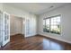 Bright office with hardwood floors and French doors at 5203 Morrell Rd, Hoschton, GA 30548