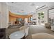 Relaxing lounge area with comfortable seating and a kitchenette at 285 Centennial Olympic Park Nw Dr # 401, Atlanta, GA 30313