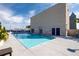 Relax by the refreshing rooftop pool with city views at 285 Centennial Olympic Park Nw Dr # 401, Atlanta, GA 30313