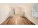 Spacious living area featuring hardwood floors and an open layout at 1883 Meadow Ln, Decatur, GA 30032