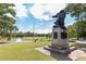 Monument in park with statue and inscribed plaque at 1230 Piedmont Ne Ave # 206, Atlanta, GA 30309