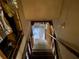 Stairs leading down to the unfinished basement at 3955 Demooney Rd, Atlanta, GA 30349