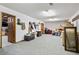 Finished basement with plenty of storage space at 4240 Stilesboro Nw Rd, Kennesaw, GA 30152