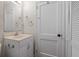 Bathroom with vanity, mirror, and linen closet at 3459 Maplehurst Dr, Decatur, GA 30032