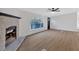 Stone fireplace in the living room at 157 Reynolds Rd, Bowdon, GA 30108