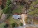 Aerial view showing house, yard, and driveway at 294 William Bobo Dr, Canton, GA 30115