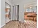 Open living space with hardwood floors, kitchen and laundry views at 2538 Gordon Se Cir, Smyrna, GA 30080