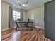 Home office with hardwood floors, desk, and chair at 2538 Gordon Se Cir, Smyrna, GA 30080