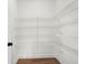 Walk-in pantry with wire shelving at 237 Harmony Woods Dr, Dallas, GA 30157