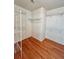 Walk-in closet with wire shelving and hardwood floors at 3210 Woolbridge Ln, Marietta, GA 30062