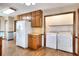 Stackable washer and dryer in dedicated laundry area at 1467 Timberlane Rd, Lawrenceville, GA 30045