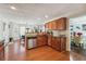Spacious kitchen with granite countertops and stainless steel appliances at 3547 Valley Bluff Ln, Snellville, GA 30039