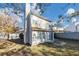 House exterior showcasing a well-maintained backyard at 2213 Asquith Sw Ave, Marietta, GA 30008