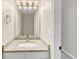 Clean bathroom with granite vanity and updated fixtures at 2213 Asquith Sw Ave, Marietta, GA 30008